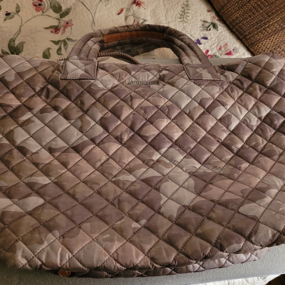 MZ Wallace medium Metro in blush camo